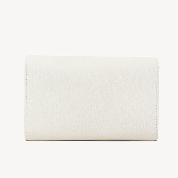 Saint Laurent Uptown Off-White Textured-Leather Mini Shoulder Bag - Picture 4 of 11